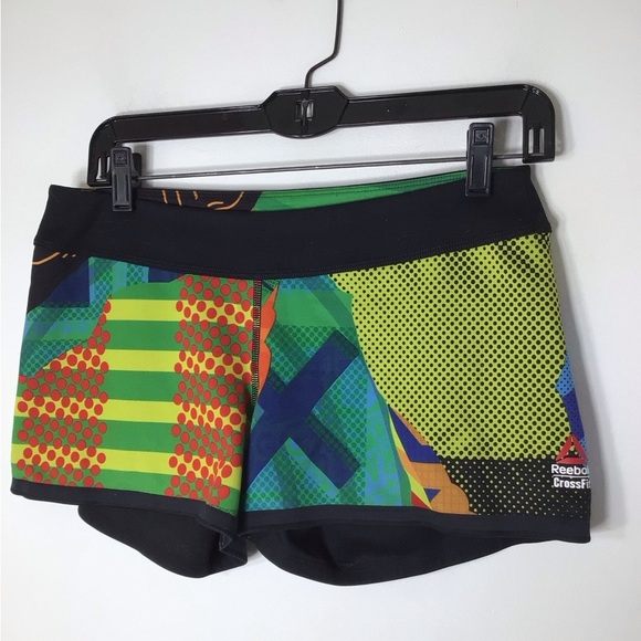Reebok CrossFit small multicolor shorts women - Picture 1 of 7